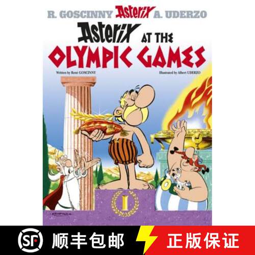 精装 Asterix: Asterix at The Olympic Games: Album 12 [9780752866260]