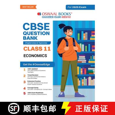 【3-4周达】Oswaal CBSE Question Bank Class 11 Economics, Chapterwise and Topicwise Solved Papers For ... [9789359582597]