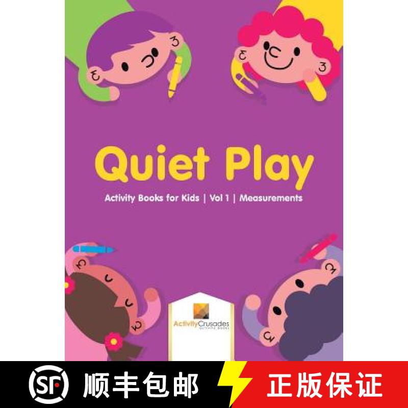 【3-4周达】Quiet Play : Activity Books for Kids | Vol 1 | Measurements [9780228222163]