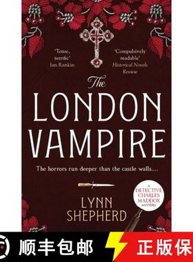 【3-4周达】London Vampire: A pulse-racing, intensely dark historical crime novel [9781804360316]