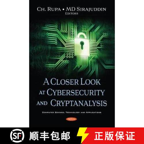 【3-4周达】A Closer Look at Cybersecurity and Cryptanalysis [9781536181654]