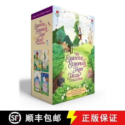 预订 The Essential European Fairy Tales Collection (Boxed Set): Grimms' Fairy Tales; Joseph Jacobs's ... [9781665975391]