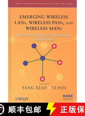 【3-4周达】Emerging Wireless Lans, Wireless Pans, And Wireless Mans: Ieee 802.11, Ieee 802.15, 802.16... [9780471720690]