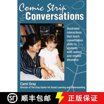 【3-4周达】Comic Strip Conversations – Illustrated Interactions That Teach Conversation Skills to St... [9781885477224]