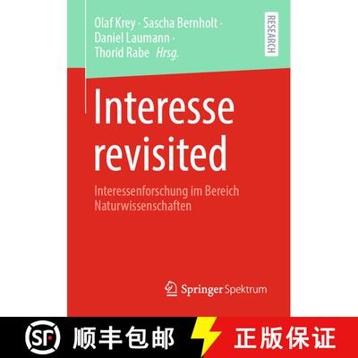 【3-4周达】Interesse revisited: Interessenforschung im Bereich Naturwissenschaften [9783658485412]