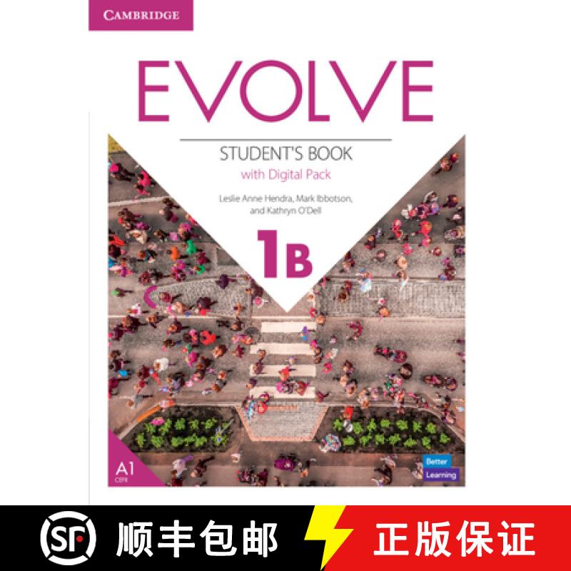 【3-4周达】Evolve Level 1b Student's Book with Digital Pack [9781009231787]