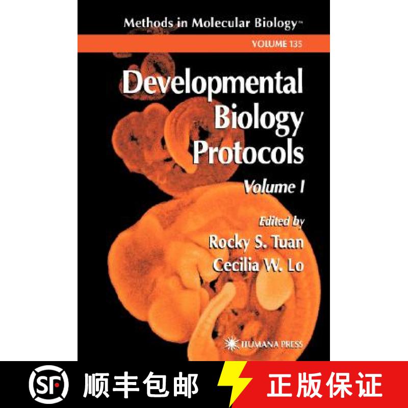 【3-4周达】Developmental Biology Protocols : Volume I [9780896035744]