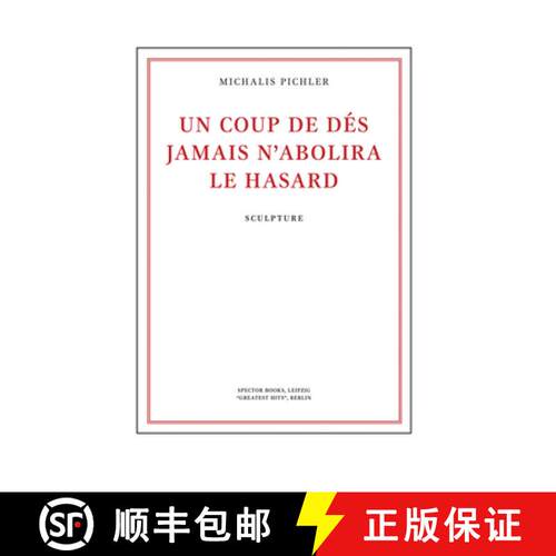 【3-4周达】Michalis Pichler: Un Coup de Dés Jamais n'Abolira Le Hasard (Sculpture) [9783959058186]