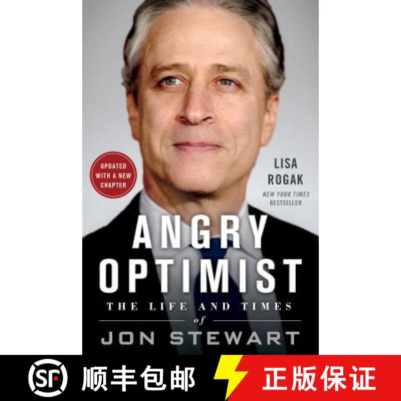 【3-4周达】Angry Optimist: The Life and Times of Jon Stewart [9781250080479]