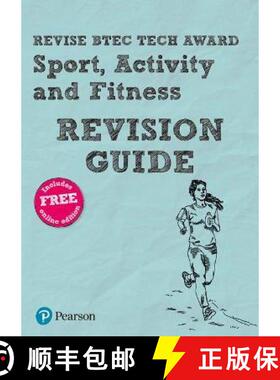 【3-4周达】Pearson REVISE BTEC Tech Award Sport, Activity and Fitness Revision Guide inc online editi... [9781292327860]