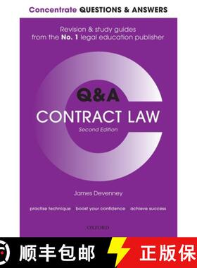【3-4周达】Concentrate Questions and Answers Contract Law: Law Q&A Revision and Study Guide [9780198817673]