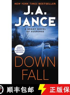 【3-4周达】Downfall: A Brady Novel of Suspense [9780062297723]