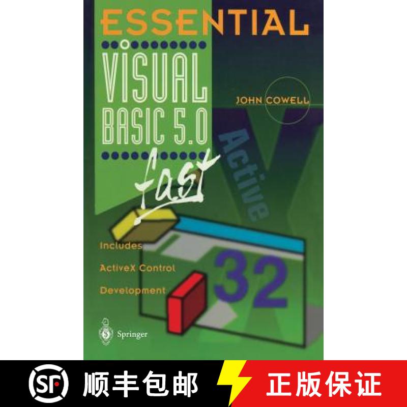 【3-4周达】Essential Visual Basic 5.0 Fast : Includes ActiveX Control Development [9783540761488]