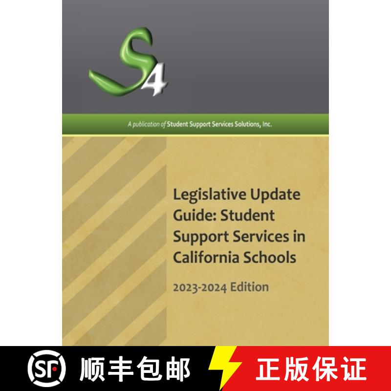 【3-4周达】Legislative Update Guide: Student Support Services in California Schools [9798869355713]