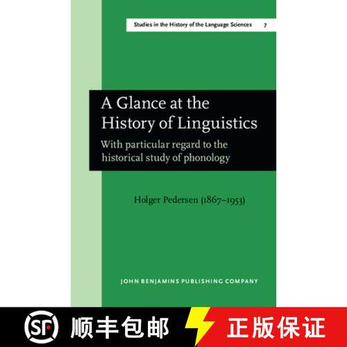 【3-4周达】精装 Glance at the History of Linguistics: with particular regard to the historical study ... [9789027208989]