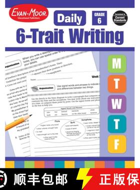每日练习系列 系统写作 六年级 教师版 Daily 6-Trait Writing, Grade 6 - Teacher Edition [9781596732995]