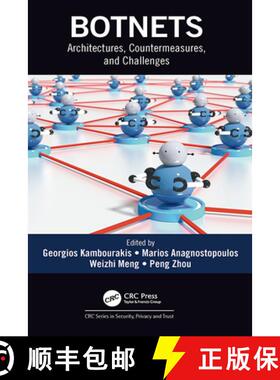 【3-4周达】Botnets: Architectures, Countermeasures, and Challenges [9780367191542]