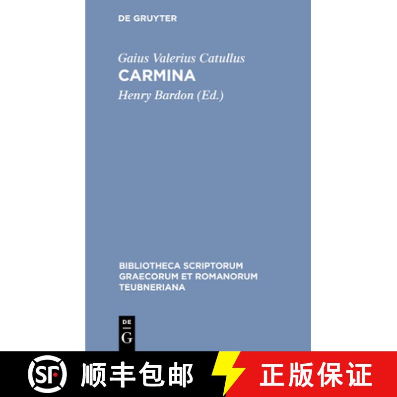 【3-4周达】Carmina Pb [9783598711336]