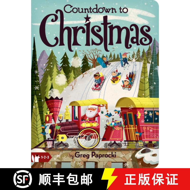 【3-4周达】Countdown to Christmas: A Count and Find Primer [9781423661443]