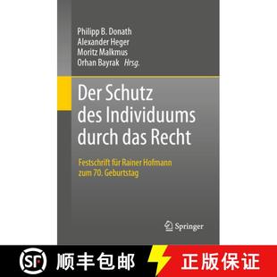 Das Hofmann Recht Festschrift Schutz Individuums 9783662669778 70. Geburt... Der Des Durch Rainer Für Zum 4周达