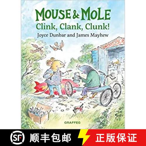 【3-4周达】精装 Mouse and Mole: Clink, Clank, Clunk! [9781802580877]