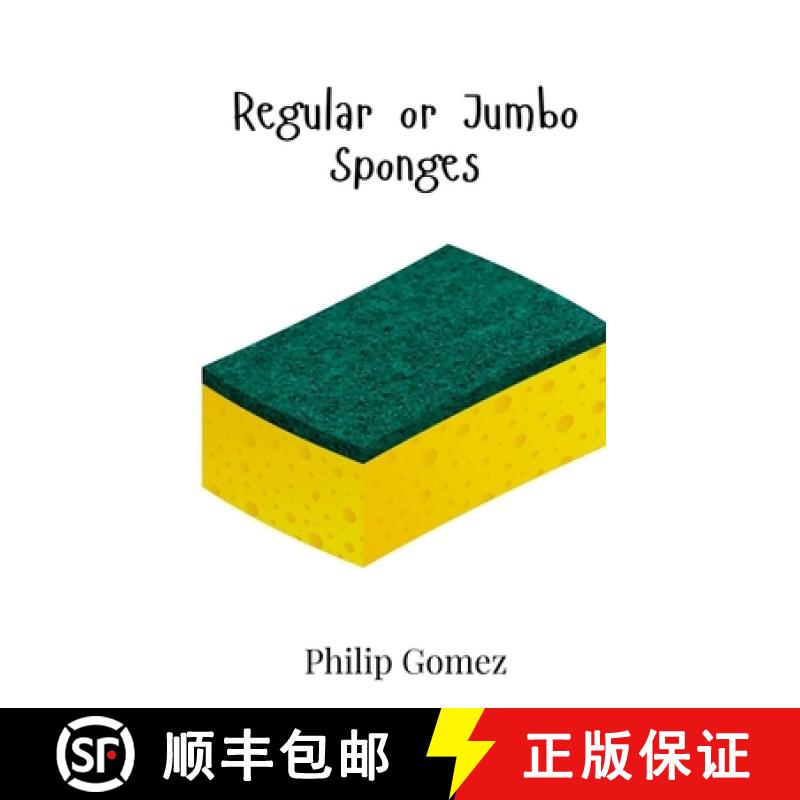 【3-4周达】Regular or Jumbo Sponges [9789908019185]