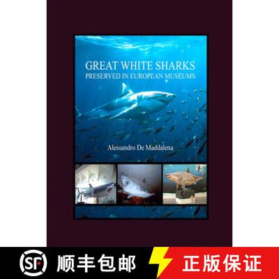 预订 精装 Great White Sharks Preserved in European Museums [9781847181893]