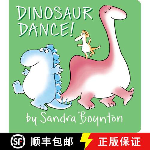【3-4周达】Dinosaur Dance!: Oversized Lap Board Book [9781665907903]