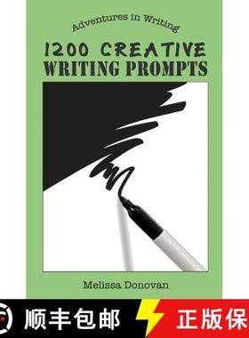 【3-4周达】1200 Creative Writing Prompts [9780615911618]