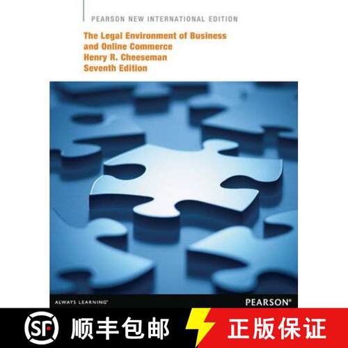 【3-4周达】Legal Environment of Business and Online Commerce, The: Pearson New International Edition [9781292039688]