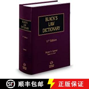 布莱克法律大词典 Black's Law Dictionary 11th Edition [9781539229759]