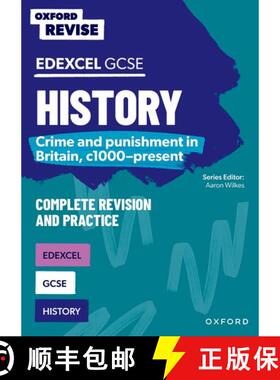 【3-4周达】Oxford Revise: GCSE Edexcel History: Crime and punishment in Britain, c1000-present Comple... [9781382040402]