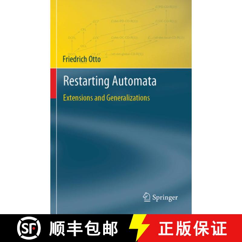 【3-4周达】Restarting Automata: Extensions and Generalizations [9783031787034] - 实物图