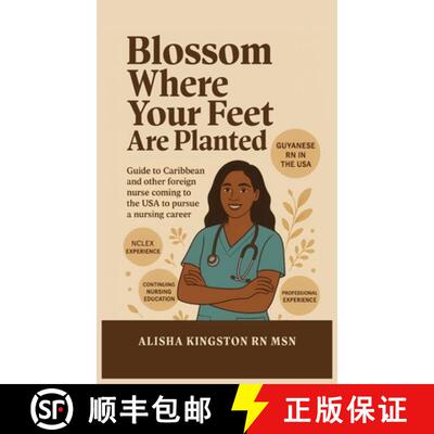 【3-4周达】精装 Blossom Wherever Your Feet Are Planted [9798349616587]