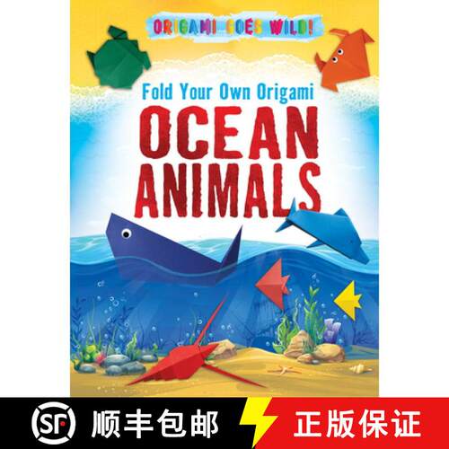 【3-4周达】Fold Your Own Origami Ocean Animals [9781725331075]