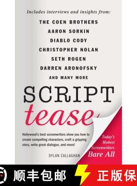 【3-4周达】Script Tease: Today's Hottest Screenwriters Bare All [9781440540776]