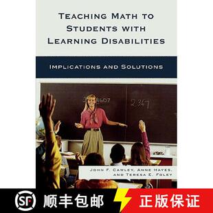 Teaching 9781578868254 Solutions Learning 4周达 Disabilities Math and Students Implications with