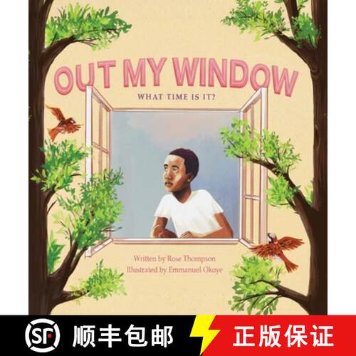 【3-4周达】精装 Out My Window: What time is It? [9798295587467]