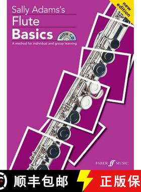 【3-4周达】Flute Basics: A Method for Individual and Group Learning (Student's Book), Book & CD [9780571522842]
