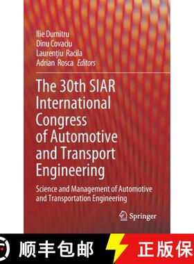 【3-4周达】The 30th SIAR International Congress of Automotive and Transport Engineering : Science and... [9783030325633]