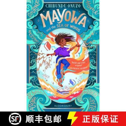 【3-4周达】精装 Mayowa and the Sea of Words : Joyful and truly original  Katherine Rundell, aut... [9781526660992]