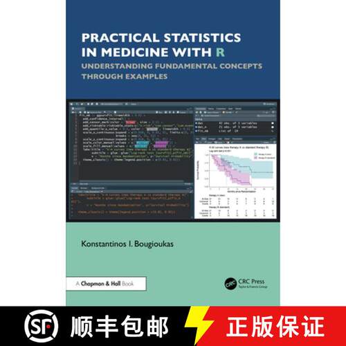 【3-4周达】Practical Statistics in Medicine with R: Understanding Fundamental Concepts Through Examples [9781032602080]