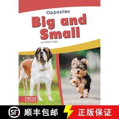 【3-4周达】Opposites: Big and Small [9781641853439]