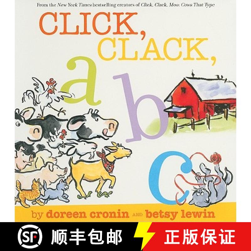 【3-4周达】Click, Clack, ABC [9781416991243]