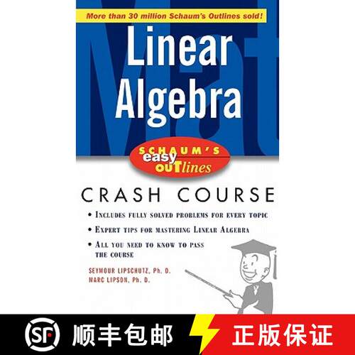 【3-4周达】Schaum's Easy Outline of Linear Algebra [9780071398800]