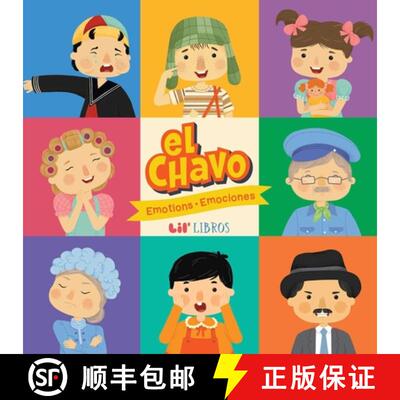 【3-4周达】El Chavo: Emotions / Emociones (Bilingual: English/Spanish) [9781962227063]