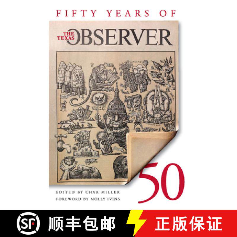【3-4周达】Fifty Years of the Texas Observer [9781595340016]