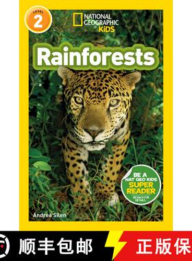 【3-4周达】Rainforests (National Geographic Kids Readers, Level 2) [9781426338380]