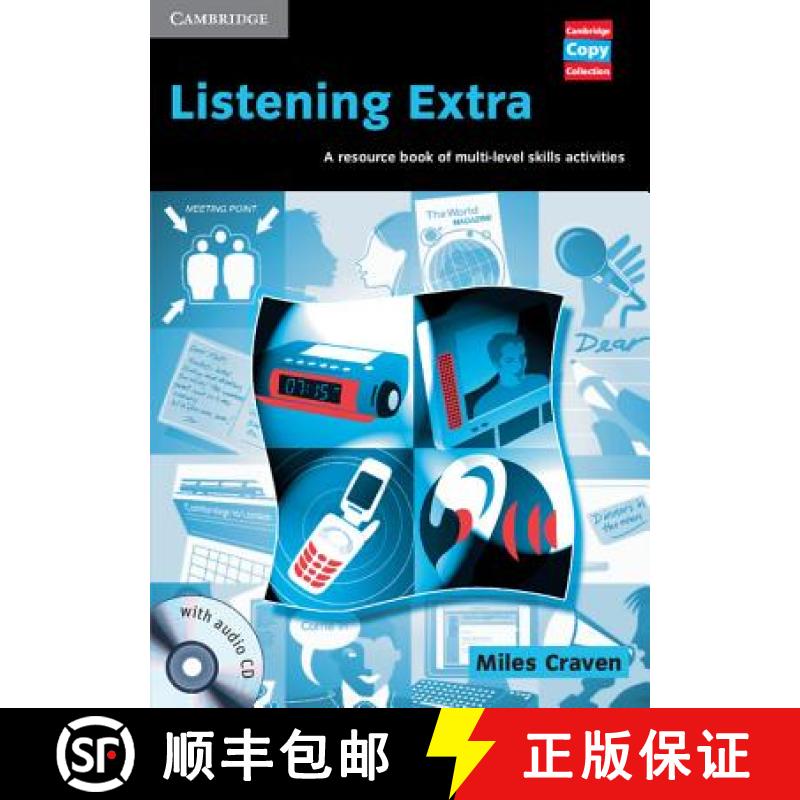 【3-4周达】Listening Extra Book and Audio CD Pack: A Resource Book of Multi-Level Skills Activities -... [9780521754613]
