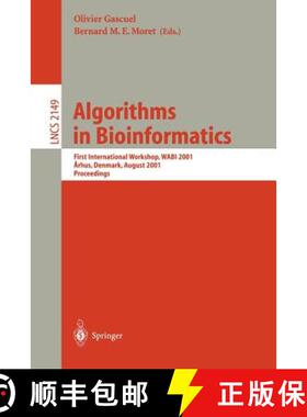 【3-4周达】Algorithms in Bioinformatics : First International Workshop, WABI 2001, Aarhus, Denmark, A... [9783540425168]